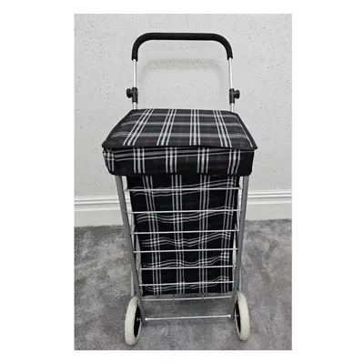 (black, 4) Wheel ShoppingTrolley Folding Mobility Premium 60L