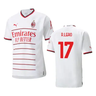 (XL) AC Milan Authentic Away Shirt (R.LEAO 17)