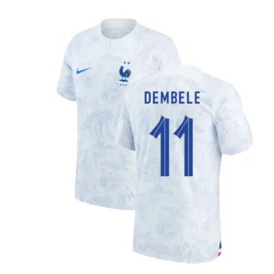 (L) France Away Shirt (DEMBELE 11)