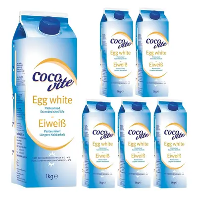 (6) Liquid Egg Whites 1Kg High Quality Protein Source