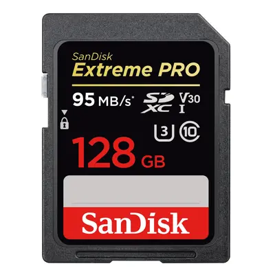 SanDisk 128GB Extreme PRO SDXC UHS-I Card (SDSDXXG-128G-GN4IN)