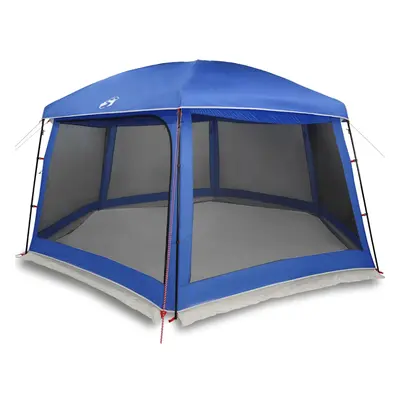 (azure blue, x cm) vidaXL Pool Tent with Removable Fly & Mesh Walls Azure Blue 618x532 cm