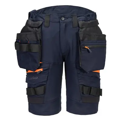 (38R, Dark Navy) Portwest Mens Holster Pocket Shorts