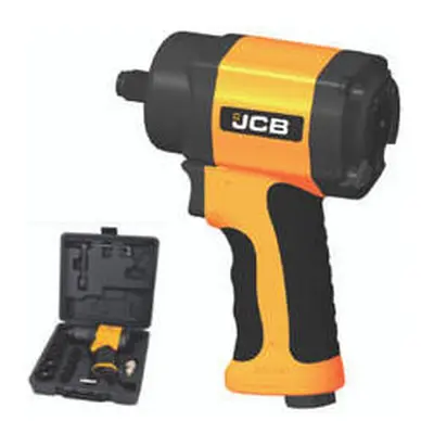 JCB Square Drive Air Impact Wrench with Socket Set, 1200Nm Working Torque