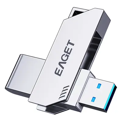 (256G) USB3.0 Flash Drive Zinc Alloy Rotation Pendrive Flash Memory Disk 32G 64G 128G 256G Thumb