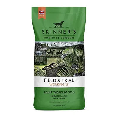 Skinner?s Field & Trial Working ? Complete Dry Adult Dog Food, For Active Dogs, Greedy Eaters, H