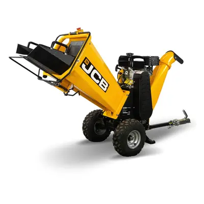 JCB 100mm /4 Heavy-duty Petrol Wood Chipper 7.5hp, 224cc 4-Stroke : JCB-CH75100P