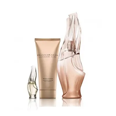 Donna Karan Cashmere Aura Pcs Set: 3.4 Eau De Parfum Spray + Cashmere Mist 0.17 Oz Eau De Parfum