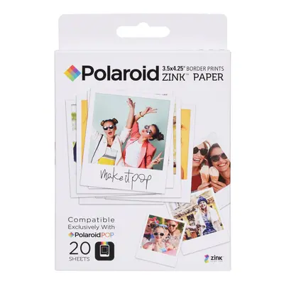 Zink Polaroid 3.5 x 4.25 inch Premium Zink Border Print Photo Paper (2