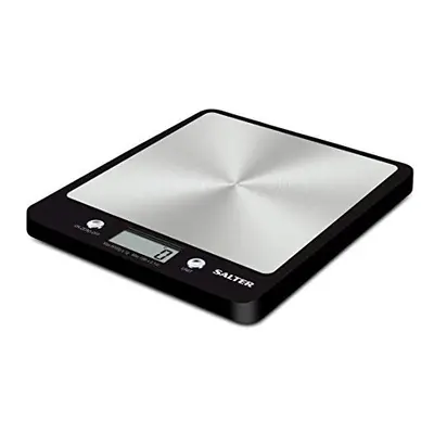 Salter Evo Digital Kitchen Scales - Electronic Food Weighing Stainless Steel Cooking Scale Home 