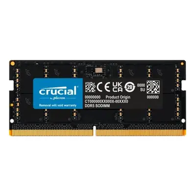 Crucial RAM 32GB DDR5 5600MHz or 5200MHz or 4800MHz Laptop Memory CT32G56C46S5