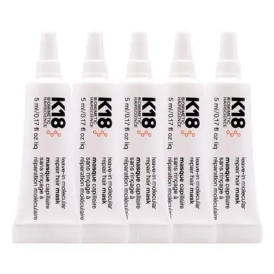 K18 - Leave-In Molecular Repair Hair Mask Pack (5 x 5ml)