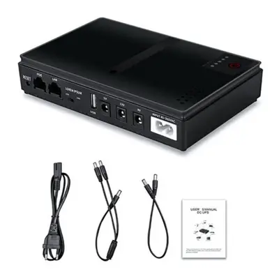 Ups Uninterrupted Power Supply Mini Battery Backup Multi-output Design Flame Retardant Portable 