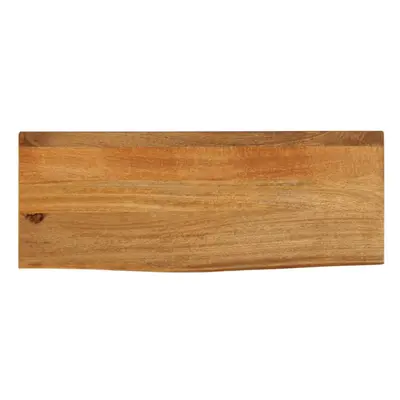 vidaXL Table Top Live Edge Replacement Board Dining Table Top Solid Wood Mango