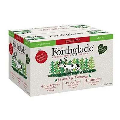 Forthglade Complete Meal Gf Meals Of Christmas Multipack 12x395g