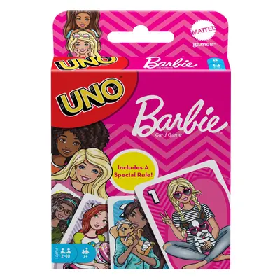 Mattel Games FMP71 UNO Barbie Card Game, Toy from Years