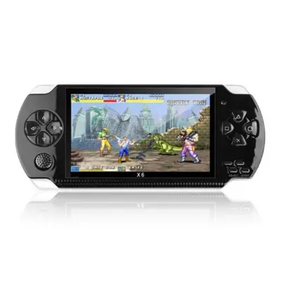 10000 Games HD Handheld Game Console With a 4.3 Inch Screen - Black