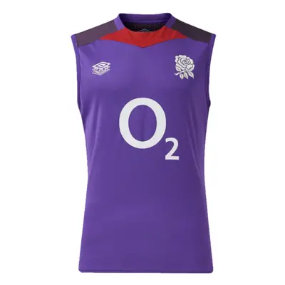 (M) England Rugby Sleeveless Jersey O2 (Violet)