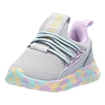 adidas Lite Racer Adapt 7.0 Sneaker Grey/Semi Flash Aqua/Bliss Lilac 6.5 US Unisex Big Kid