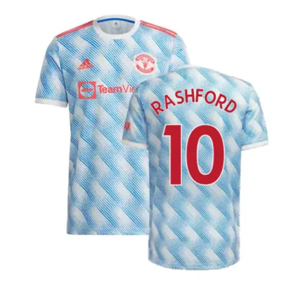 (XL) Man Utd Away Shirt (RASHFORD 10)