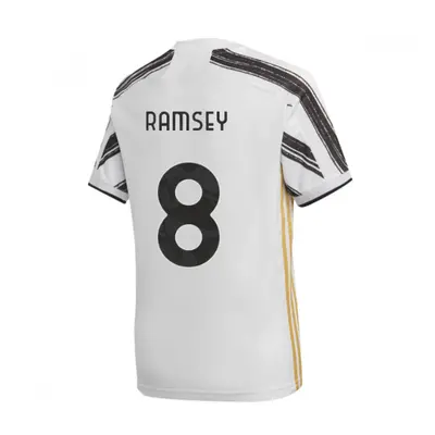 (XL) Juventus Adidas Home Football Shirt (RAMSEY 8)