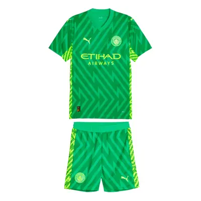 (1-2 Years) Man City Goalkeeper Mini Kit (Green)