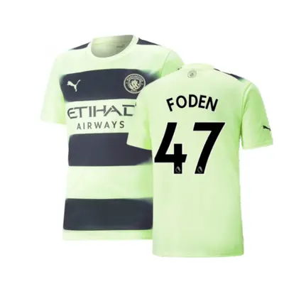 (M) Man City Third Shirt (FODEN 47)