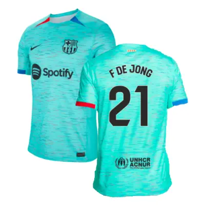 (S) Barcelona Third Shirt (F De Jong 21)