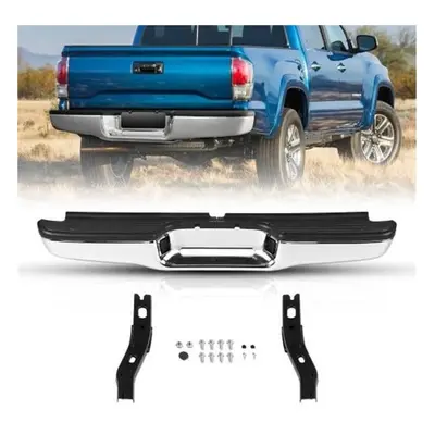 Vevor FTK19952004TJ79JGV9 Rear Step Bumper Chrome Steel Bumper Assembly for Toyota Tacoma