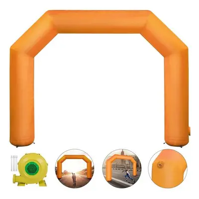 Vevor ZPJHSCQGM00000001V0 ft. Hexagon Inflatable Arch, Orange