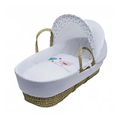 Love Birds Palm Moses Basket