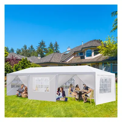 10'x30' Outdoor Party Tent W/ Removable Sidewalls Patio Wedding Gazebo