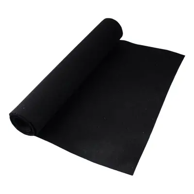 (Black) 3x2m Non-slip Marine Carpet Floor Felt Boat Yacht Houseboat Deck Cab Bunk Mat Under Cabi