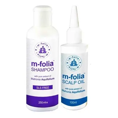 M-FOLIA PSORIASIS HAIR CARE SET (SHAMPOO ml + SCALP OIL ml)