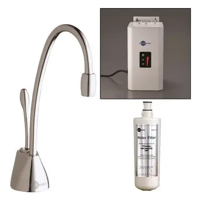 InSinkErator GN1100 Boiling Hot Water Kitchen Tap Chrome Single Lever + Neo Tank