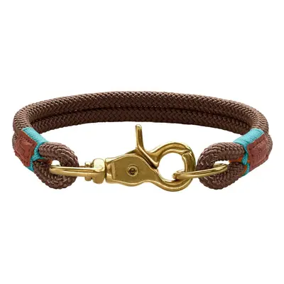 HUNTER Collar Oss, 45/8 Rope, brown