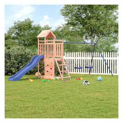 vidaXL Outdoor Playset Solid Wood Douglas playset wooden playset