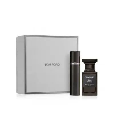 Tom Ford Oud Wood Pcs Set: 1.7 Eau De Parfum + 0.33 Eau De Parfum