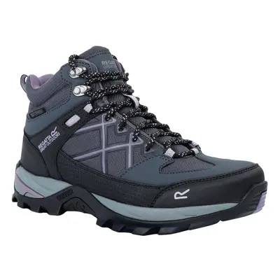 (4 UK, Seal Grey/Purple Sage) Regatta Womens/Ladies Samaris III Walking Boots