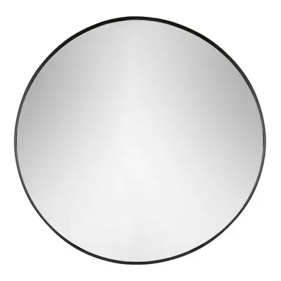 (70cm x 70cm, Black) Yard Circular Wall Mirror