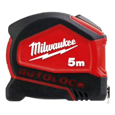 Milwaukee 932464663 Autolock Tape Measure 5m (Width 25mm) (Metric Only)