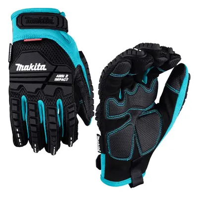 (XX-Large, Pair) Makita Advanced ANSI Impact-Rated Demolition Gloves Touchscreen Compatible