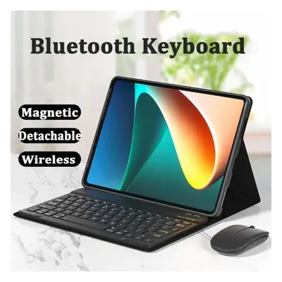 (black, Redmi Pad SE 11) Table Keyboard Leather Case For Redmi Pad Se Bluetooth Keyboard For Xia