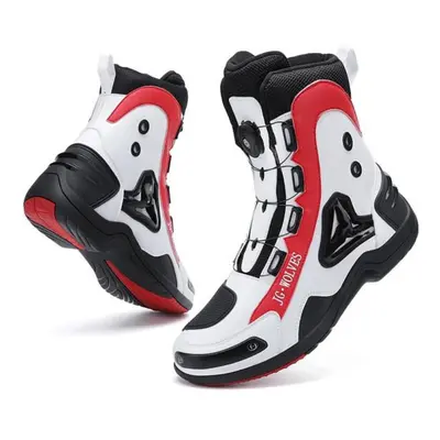 (white, 38) Motorcycle Boots Waterproof Protective Boots Motocross Active Axis Off-road Motorcyc