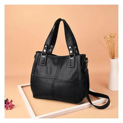 (black) Women Bag Fashion Handbags Handbags Bag Slung Soft Leather Bag Tote Bag Ladies Messenger