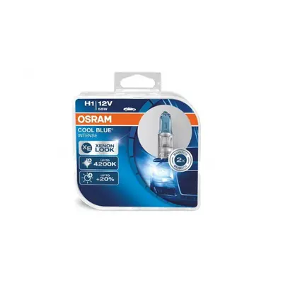 OSRAM Performance Bulbs - H1 12V 55W (448CB) P14.5 - Halogen - COOL BLUE INTENSE [64150CBI-HCB]