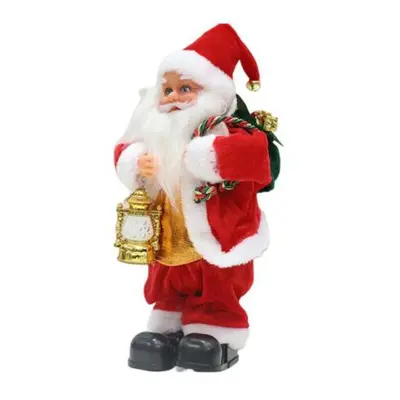 (as the picture, E) Hi Delicate Santa Display Mold Bright Color Festive Atmosphere Vivid Appeara