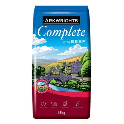 Gilbertson & Page Arkwrights Complete Dry Dog Food Beef, kg, transparent