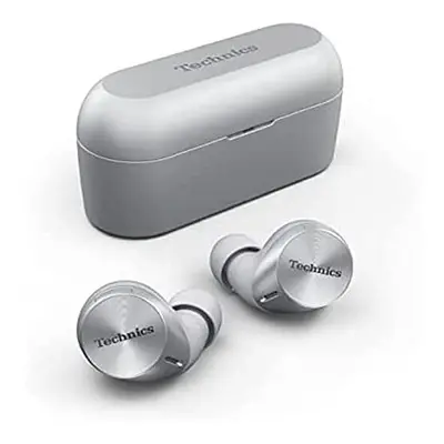 Technics EAH-AZ60E-S Wireless Earbuds with Noise Cancelling, Multipoint Bluetooth, Comfortable I