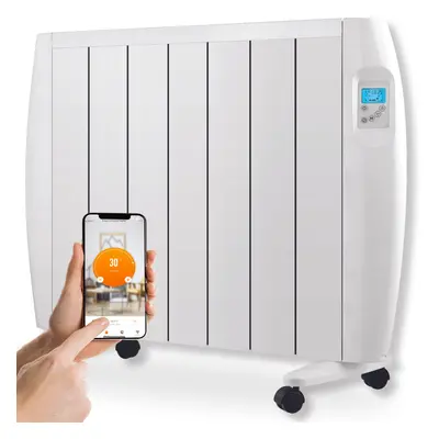 (2000W) 2kW Smart Electric Radiator Heater: Wall Mounted & Portable